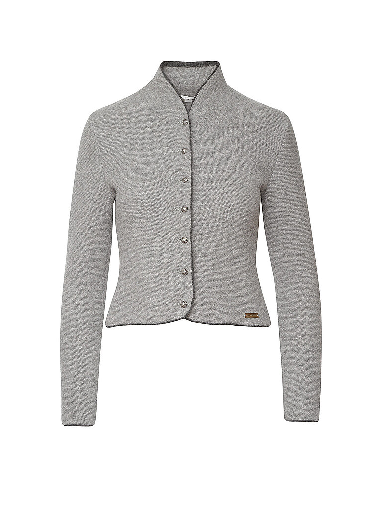 STAPF Trachtenstrickjacke DORIKA hellgrau | XL STAPF Trachtenstrickjacke DORIKA hellgrau | XL von STAPF