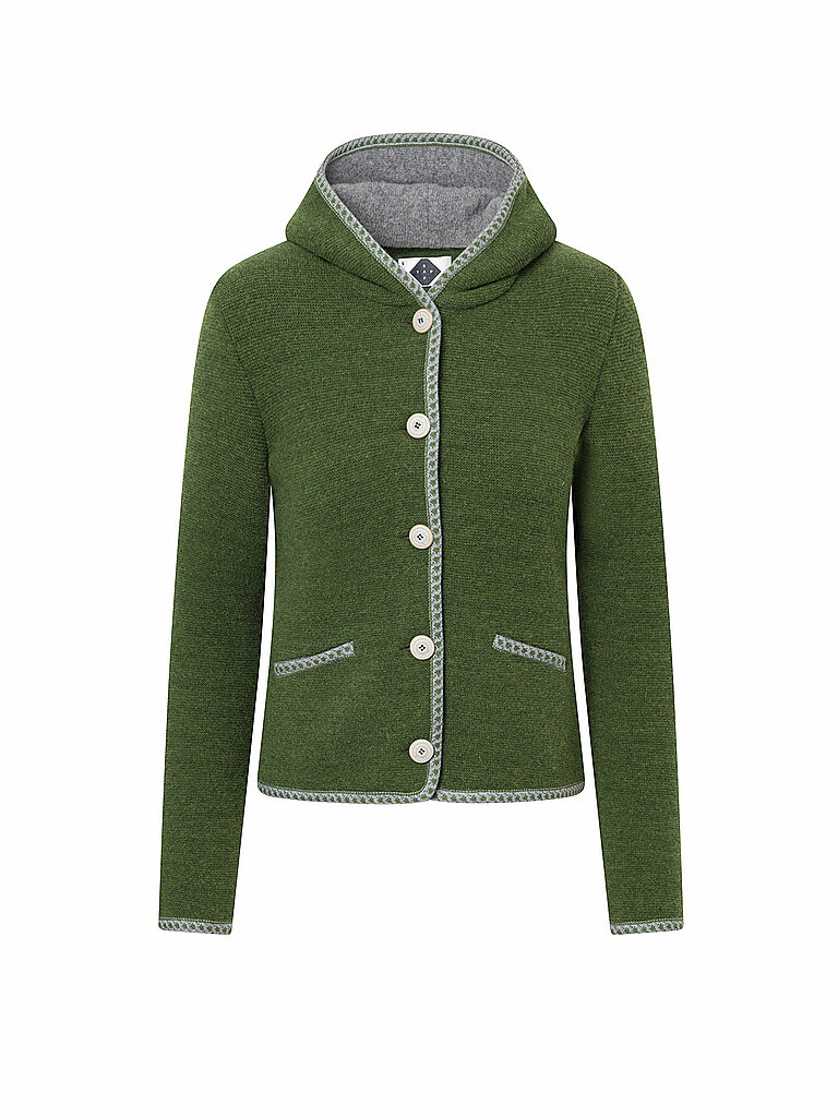STAPF Trachtenstrickjacke MALWINE dunkelgrün | S STAPF Trachtenstrickjacke MALWINE dunkelgrün | S von STAPF