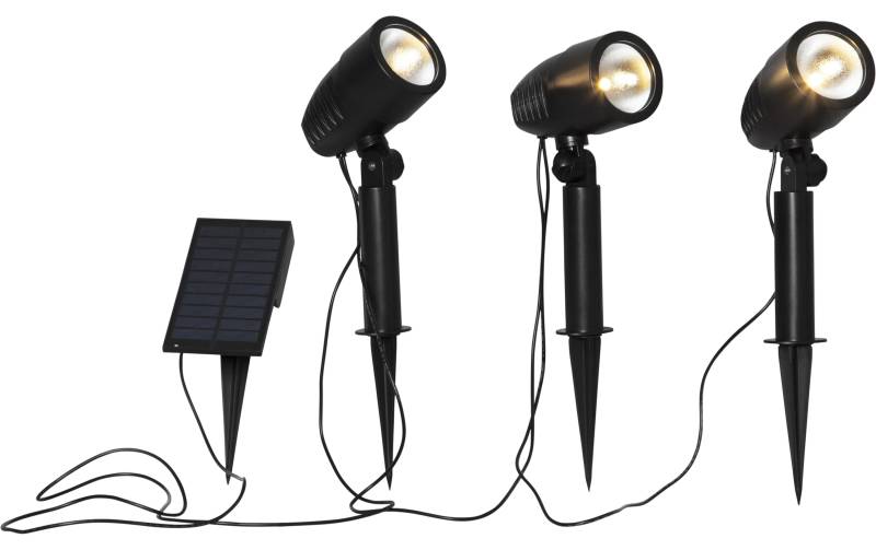 STAR TRADING LED Gartenleuchte »Star Trading Solar Spotlight Powerspot x 3« von STAR TRADING