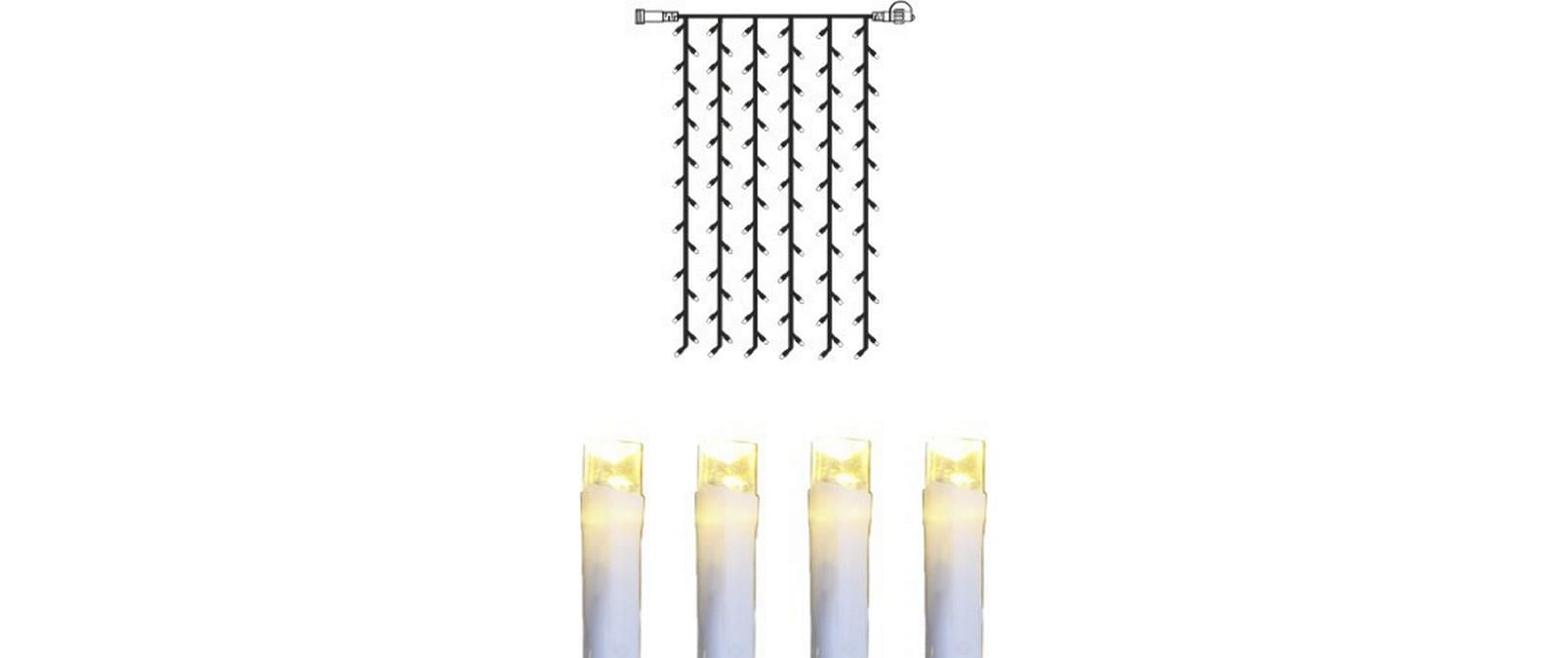 Parforce Traditional Hunting LED-Lichtervorhang »Trading Lichtervorhang«, 84 St.-flammig von Parforce Traditional Hunting