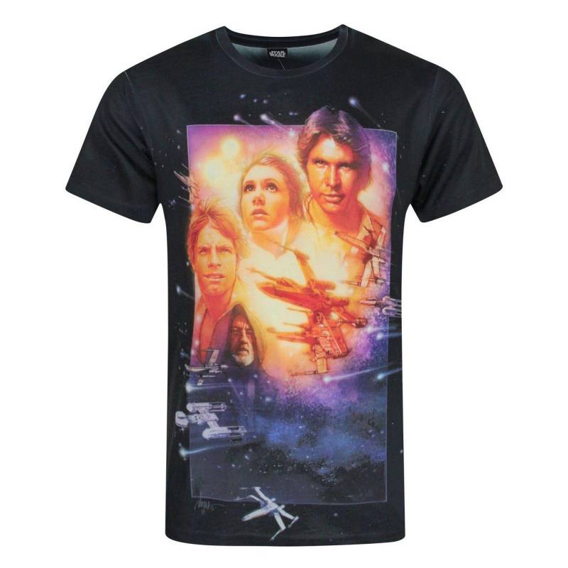 A New Hope Sublimation Tshirt Herren Multicolor S von STAR WARS