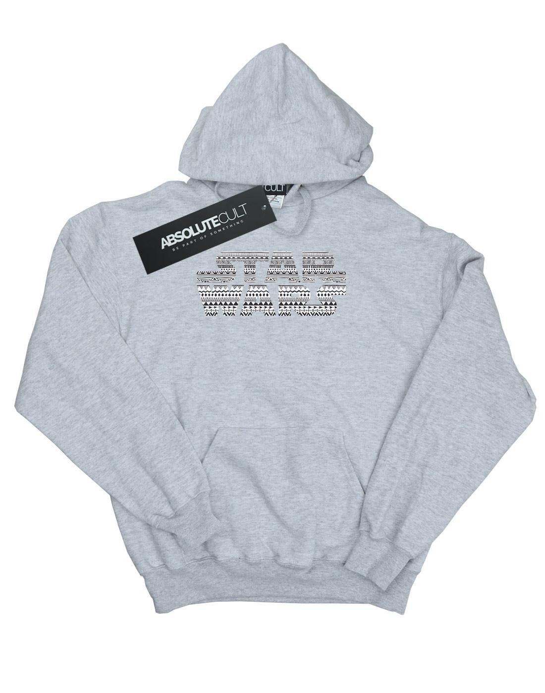 Aztec Logo Mono Kapuzenpullover Herren Grau 3XL von STAR WARS