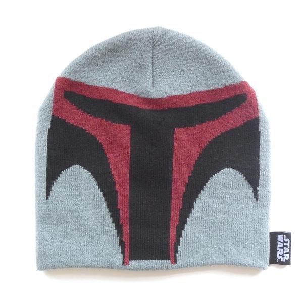 Boba Fett Gesicht Mütze Damen Grau ONE SIZE von STAR WARS