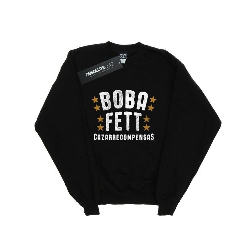 Boba Fett Legends Tribute Sweatshirt Jungen Schwarz 152-158 von STAR WARS