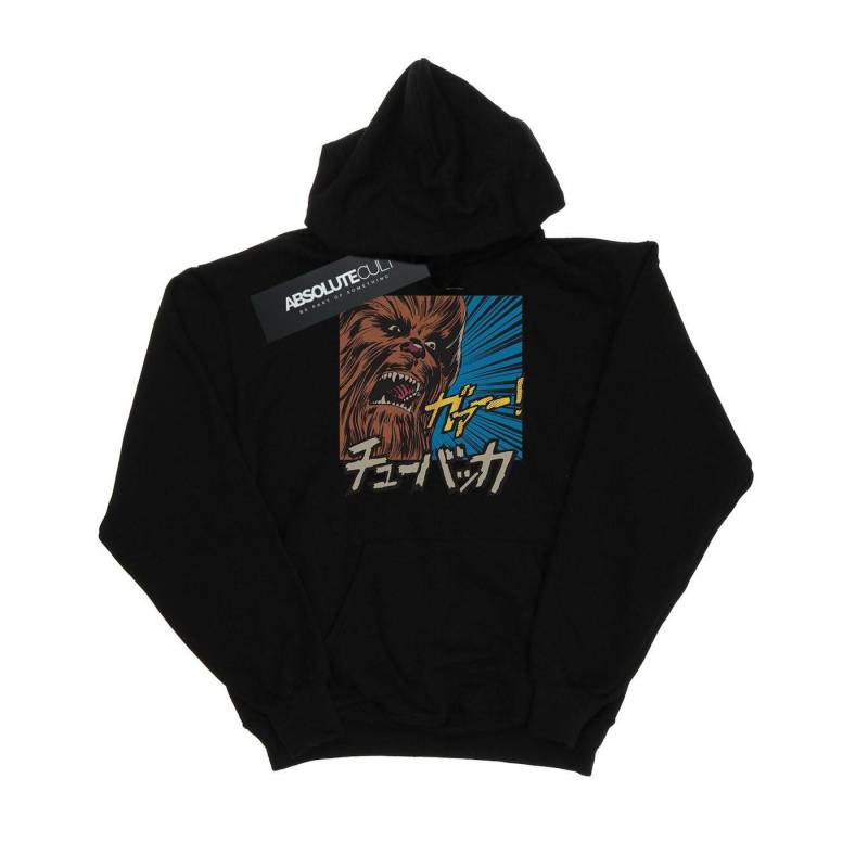 Chewbacca Roar Pop Art Kapuzenpullover Herren Schwarz L von STAR WARS