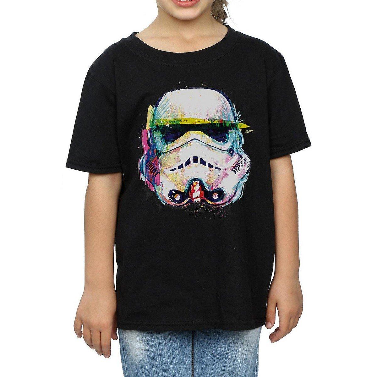 Command Tshirt Mädchen Schwarz 116 von STAR WARS