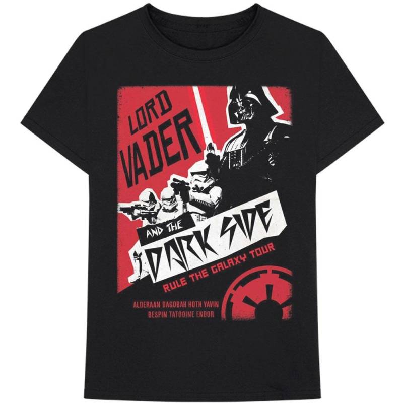 Darth Rock Two Tshirt Damen Schwarz S von STAR WARS