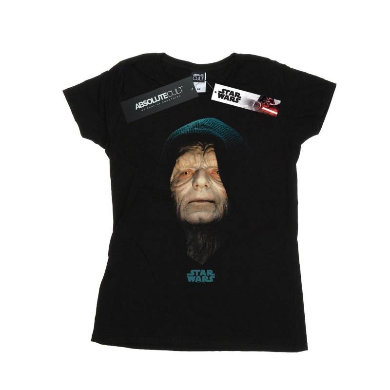 Emperor Palpatine Tshirt Damen Schwarz S von STAR WARS