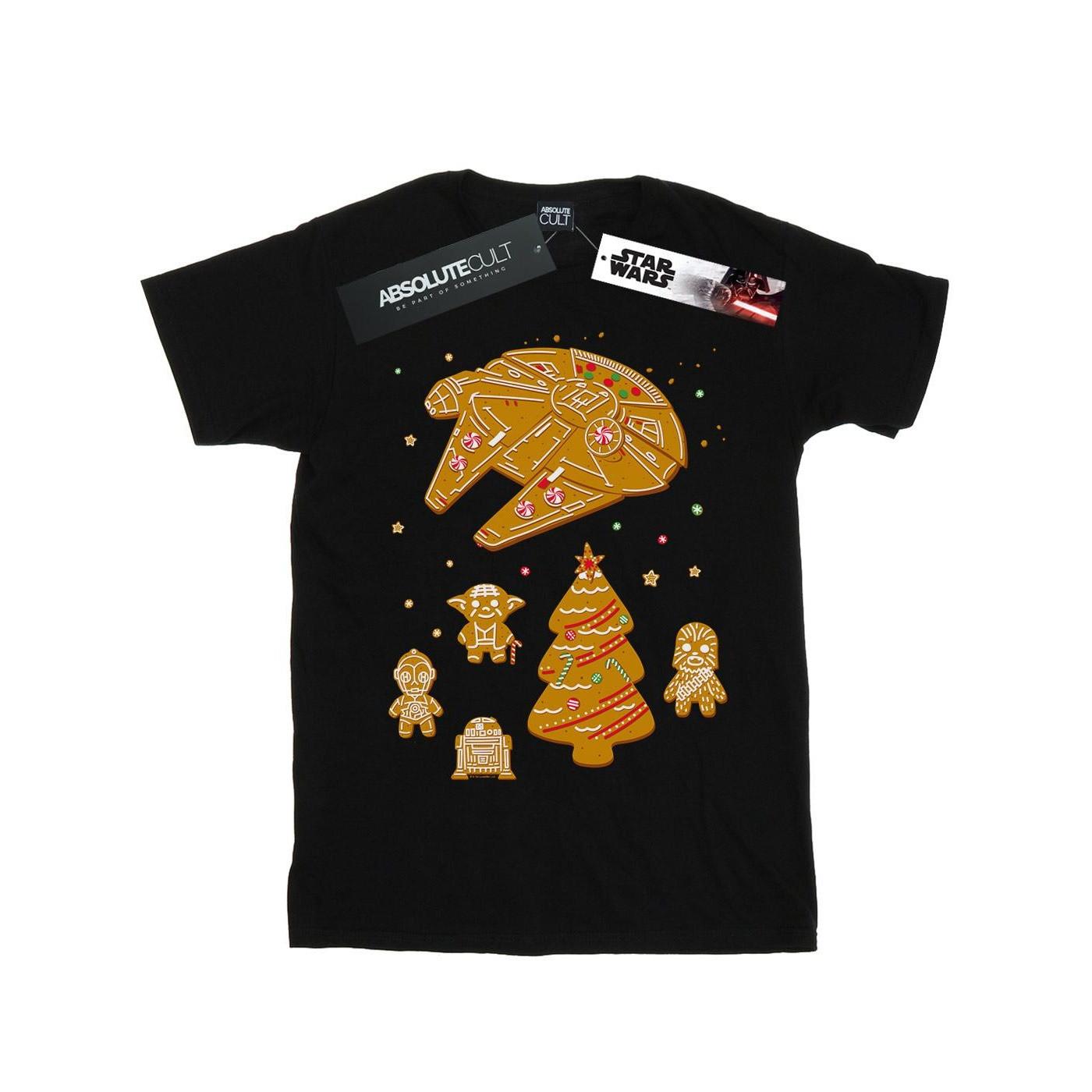 Gingerbread Rebels Tshirt Herren Schwarz 3XL von STAR WARS