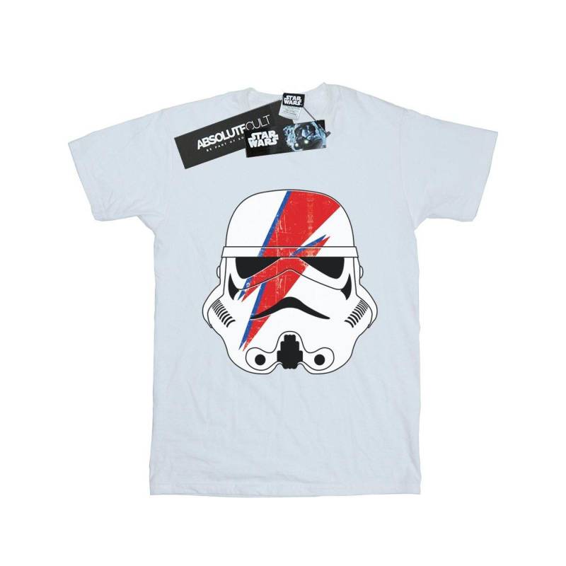 Glam Tshirt Jungen Weiss 140/146 von STAR WARS