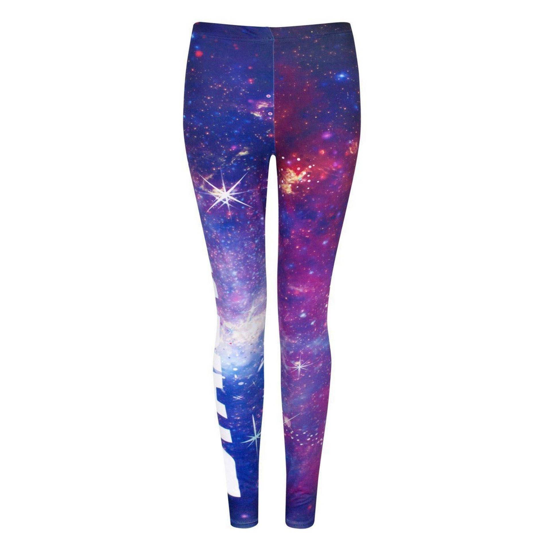 Leggings Mit Kosmischem Design Damen Multicolor XXL von STAR WARS