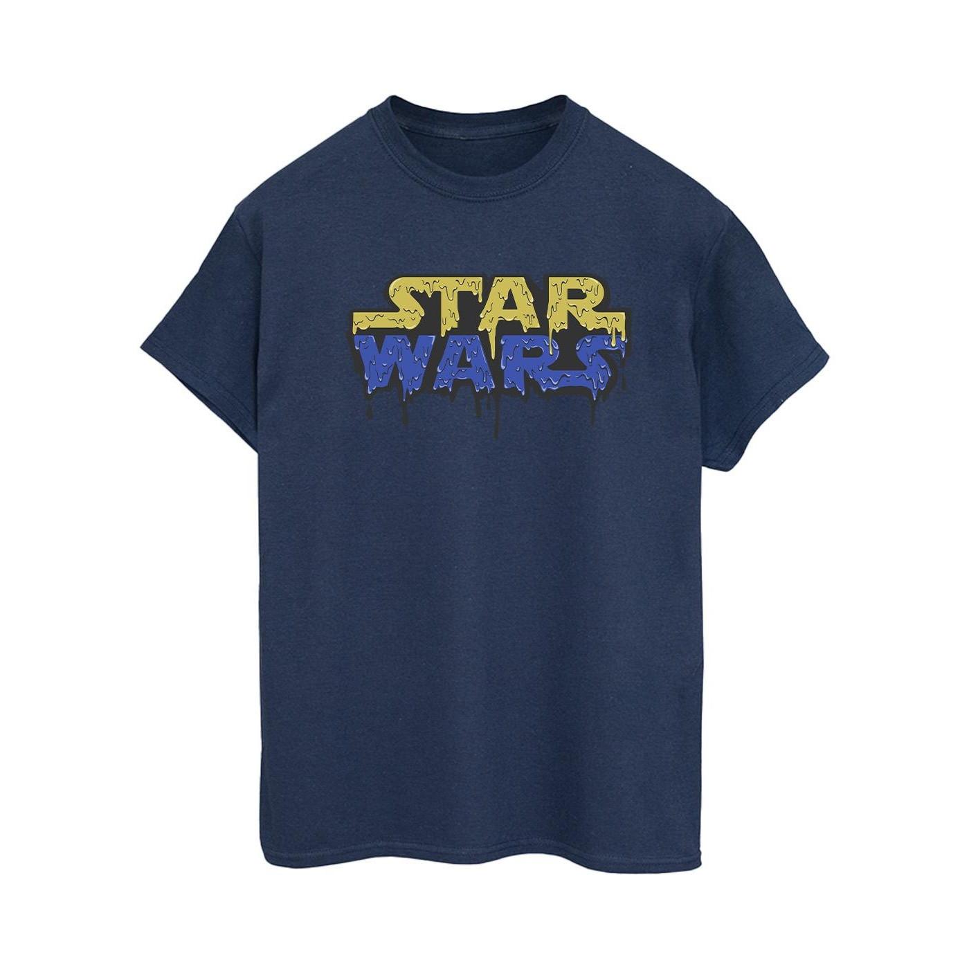 Logo Jelly Tshirt Damen Marine 5XL von STAR WARS