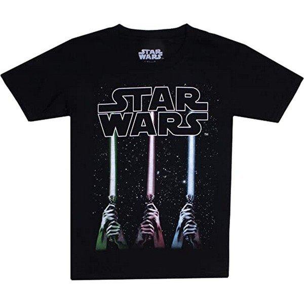 Tshirt Jungen Schwarz 146/152 von STAR WARS