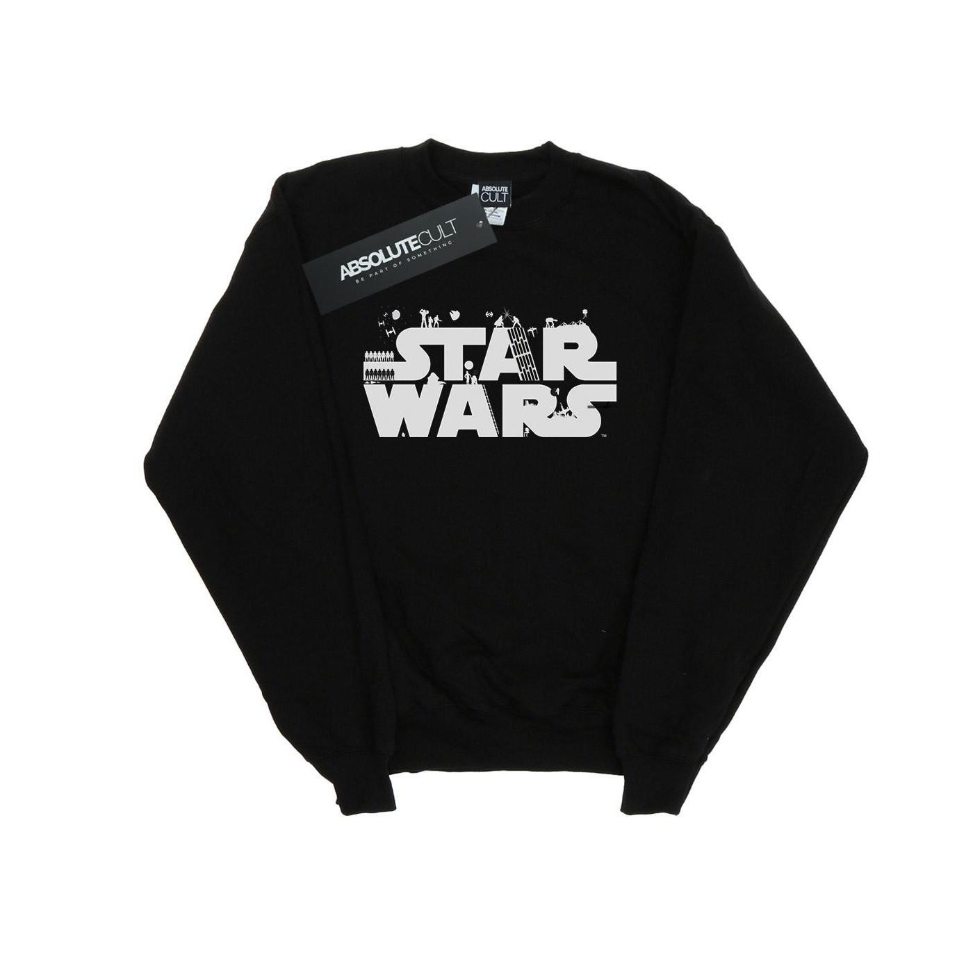 STAR WARS - Sweatshirt, für Damen, Schwarz, Größe XXL von STAR WARS