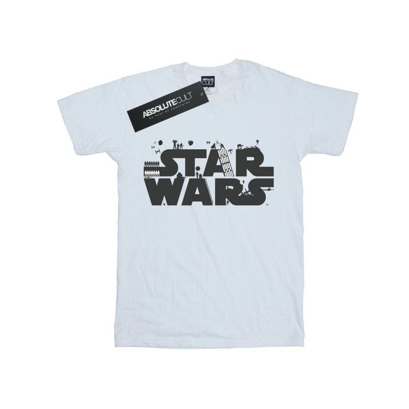 STAR WARS - TShirt, für Herren, Weiss, Größe 3XL von STAR WARS