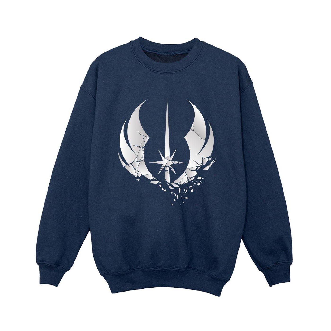 Obiwan Kenobi Order Fractured Sweatshirt Jungen Marine 104 von STAR WARS