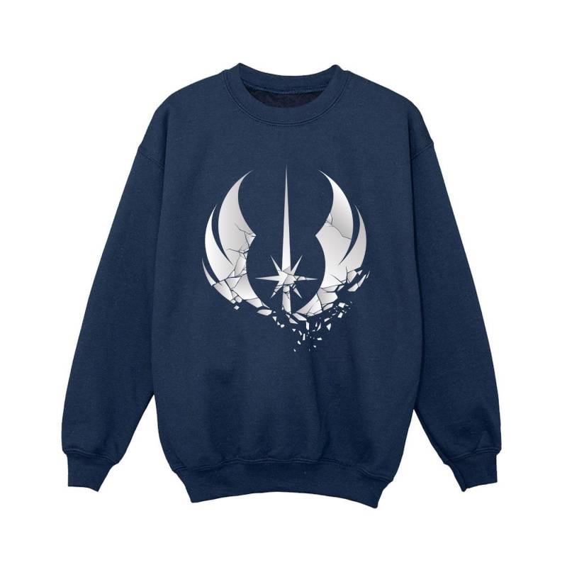 Obiwan Kenobi Order Fractured Sweatshirt Jungen Marine 116 von STAR WARS