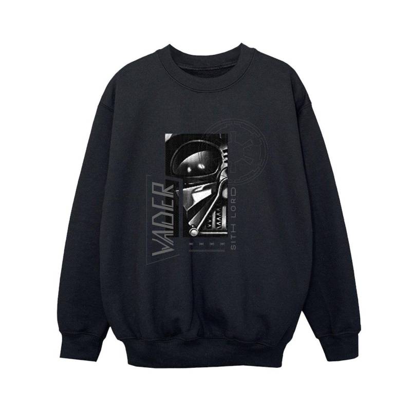 Obiwan Kenobi Sith Scifi Collage Sweatshirt Jungen Schwarz 140/146 von STAR WARS