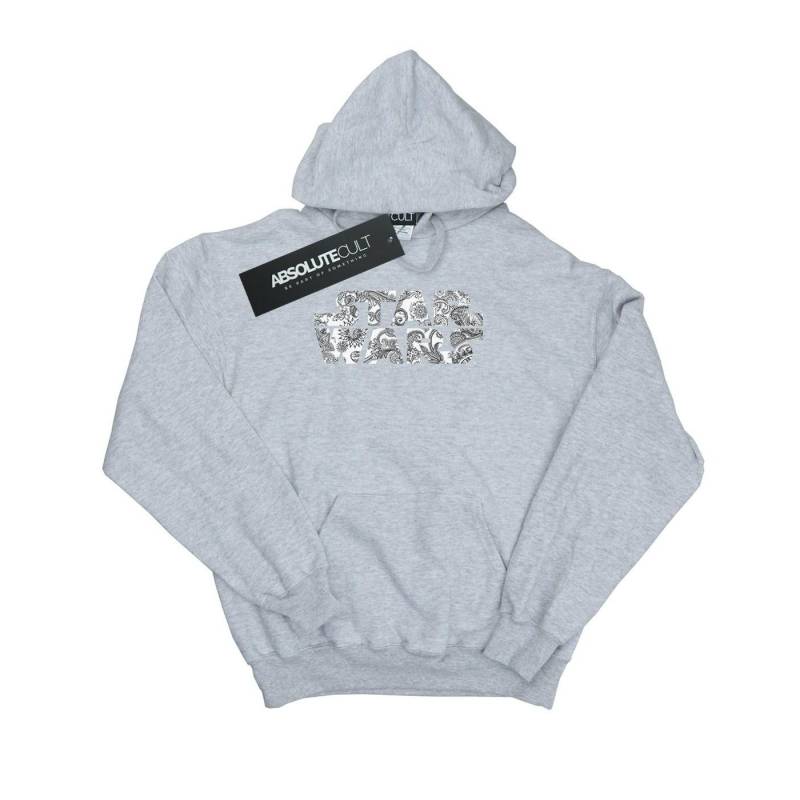 Ornamental Logo Kapuzenpullover Herren Grau M von STAR WARS