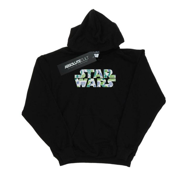 Palm Logo Kapuzenpullover Herren Schwarz 3XL von STAR WARS