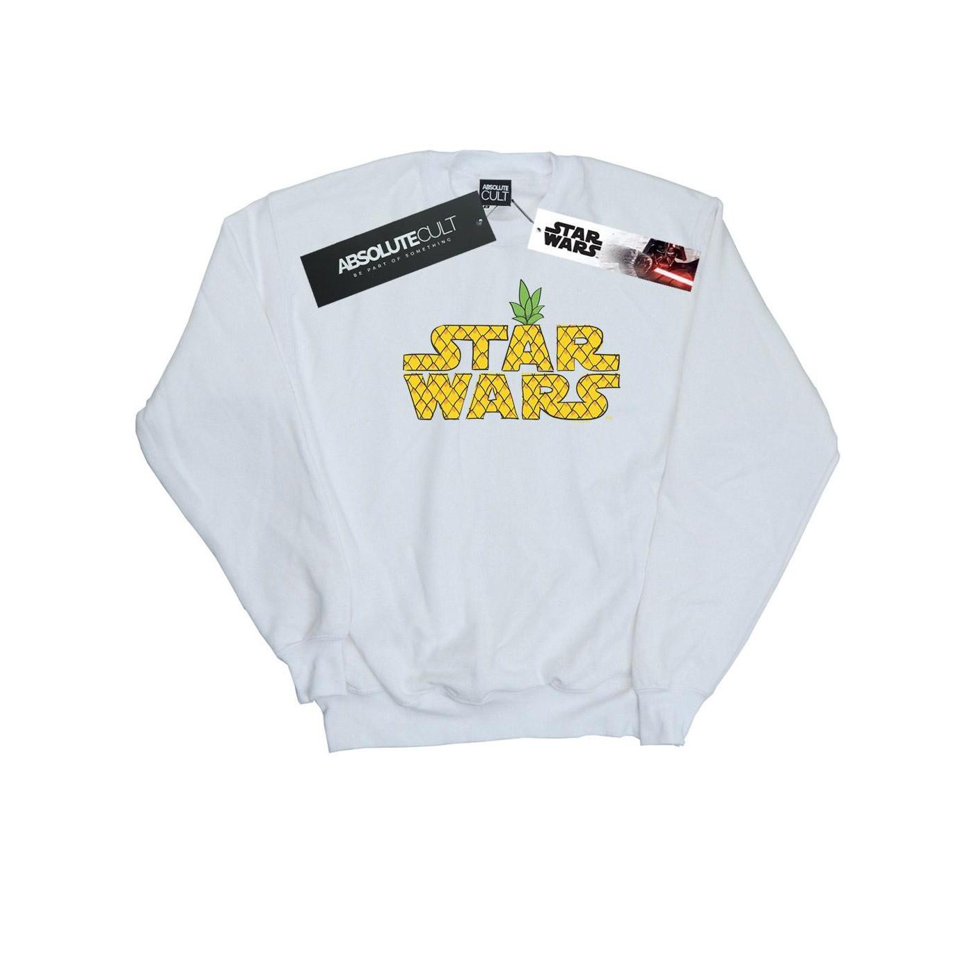 STAR WARS - Sweatshirt, für Damen, Weiss, Größe XL von STAR WARS