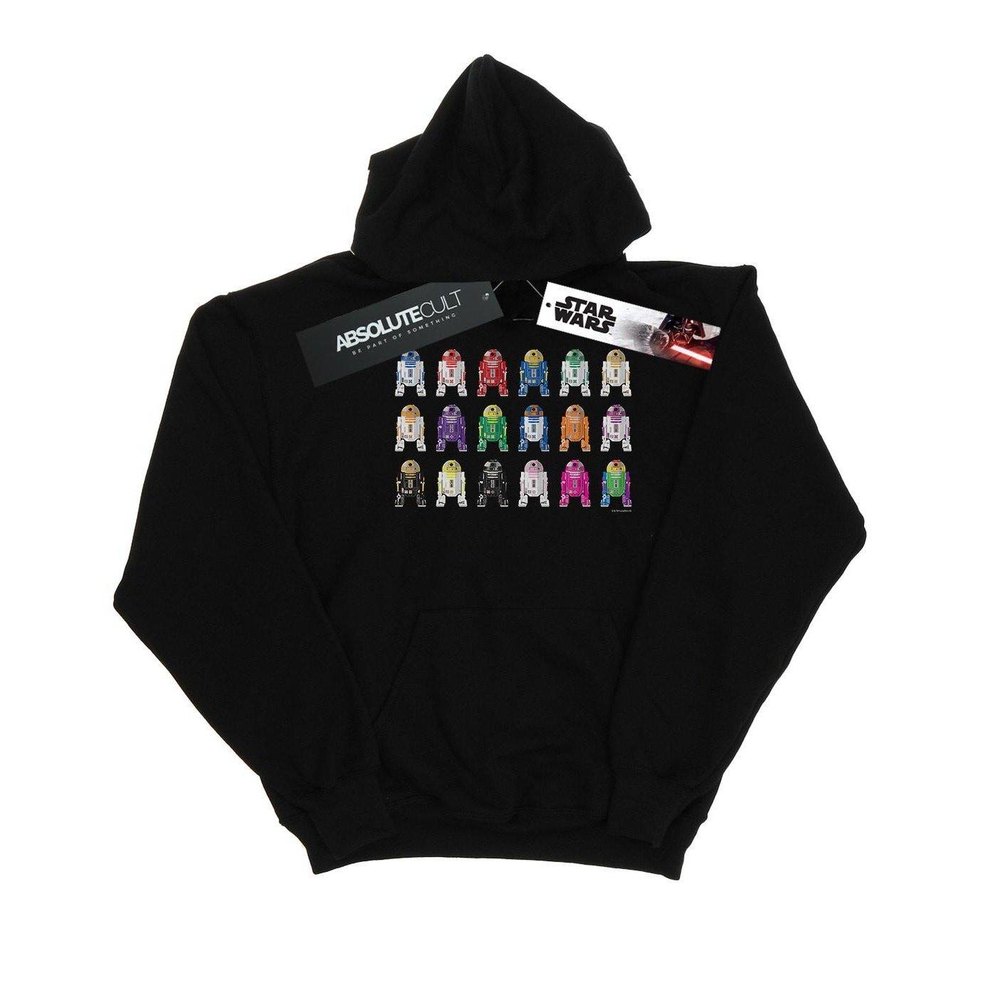 STAR WARS - R2 Units Kapuzenpullover, für Damen, Schwarz, Größe XL von STAR WARS