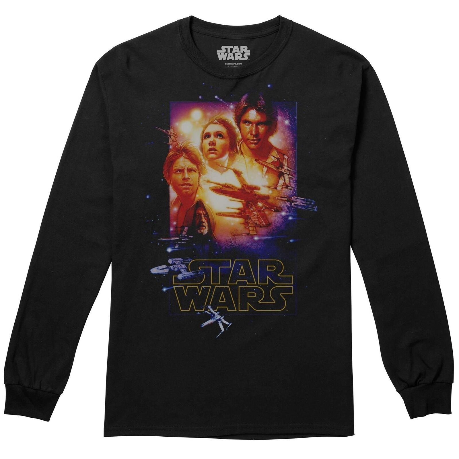 Rebel Tshirt Langärmlig Herren Schwarz XL von STAR WARS