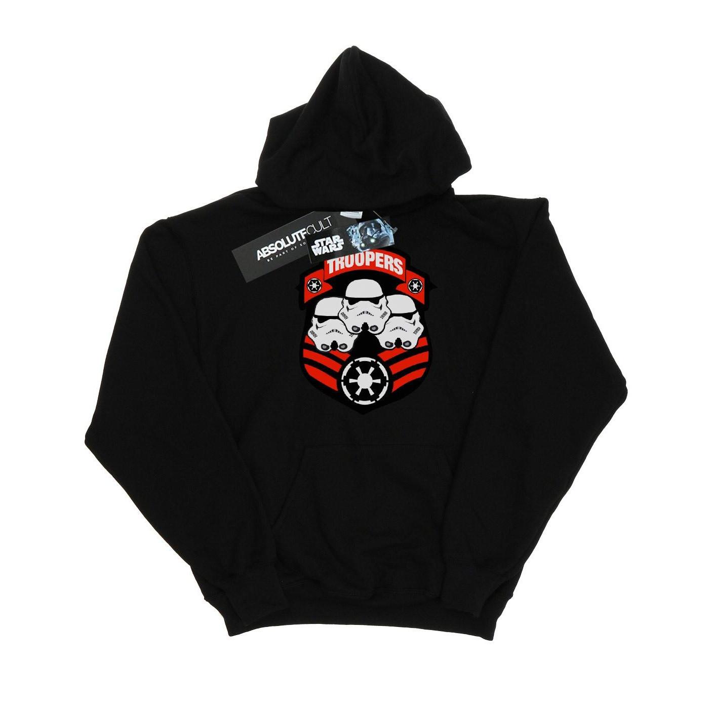 STAR WARS - Kapuzenpullover, 116, Schwarz von STAR WARS