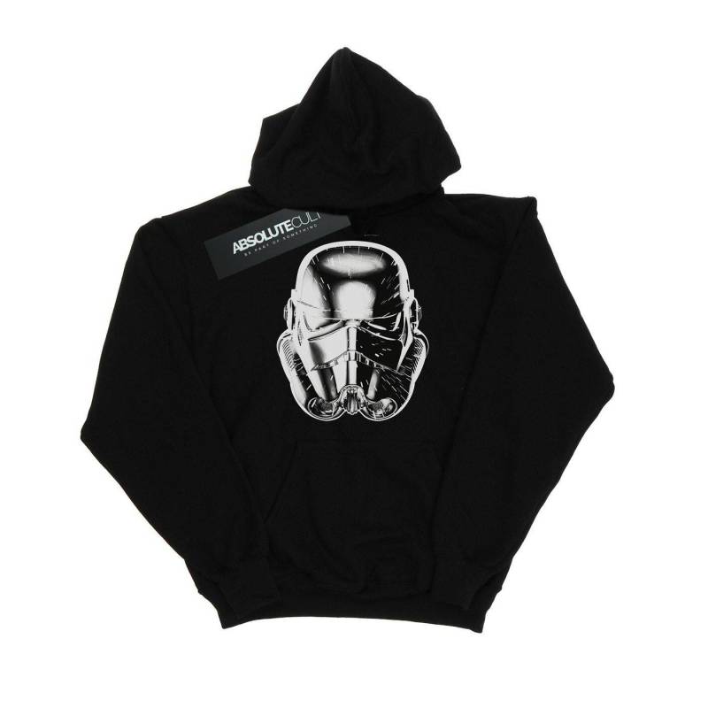 Stormtrooper Warp Speed Helmet Kapuzenpullover Damen Schwarz M von STAR WARS