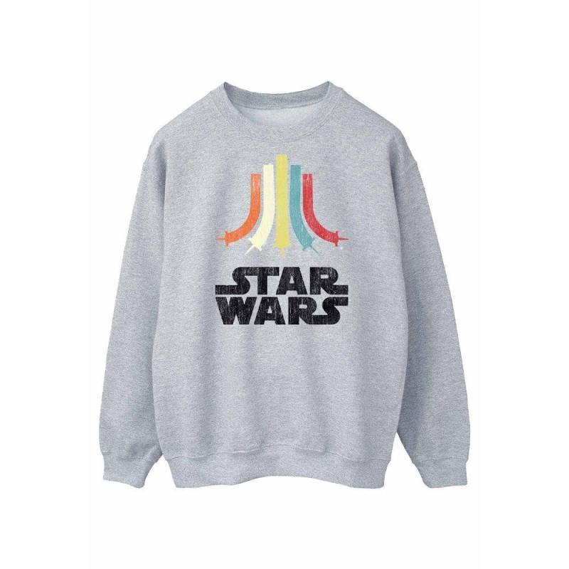 Sweatshirt Herren Grau XXL von STAR WARS