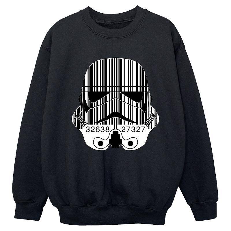 Sweatshirt Jungen Schwarz 104 von STAR WARS