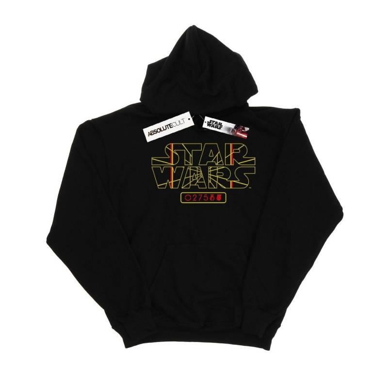 Target Logo Kapuzenpullover Jungen Schwarz 104 von STAR WARS