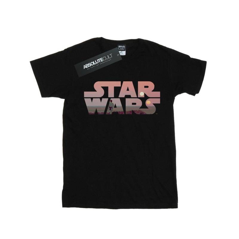 STAR WARS - Tatooine TShirt, für Damen, Schwarz, Größe L von STAR WARS