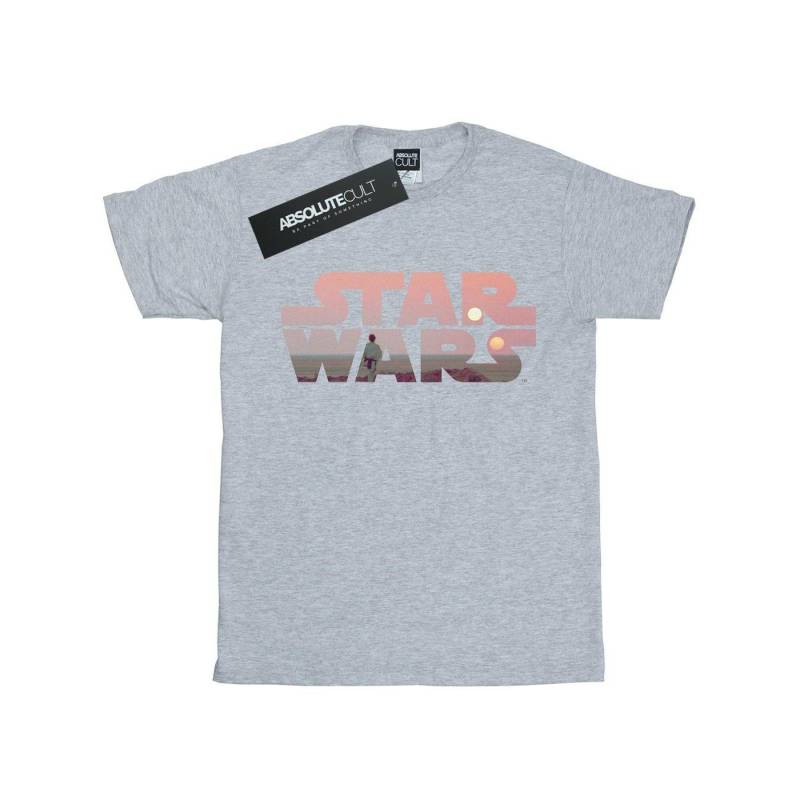 Tatooine Tshirt Herren Grau 3XL von STAR WARS