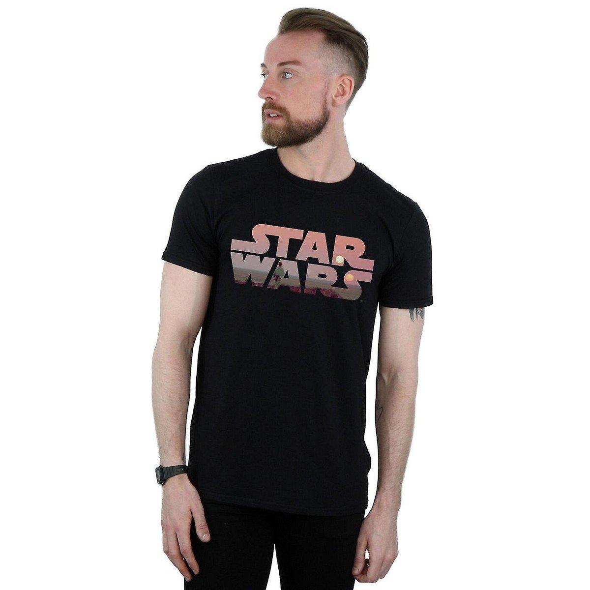 Tatooine Tshirt Herren Schwarz 3XL von STAR WARS