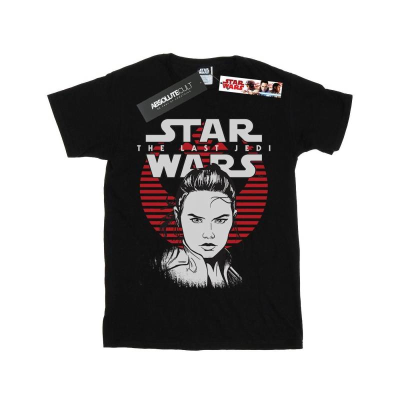 The Last Jedi Heroes Tshirt Mädchen Schwarz 116 von STAR WARS