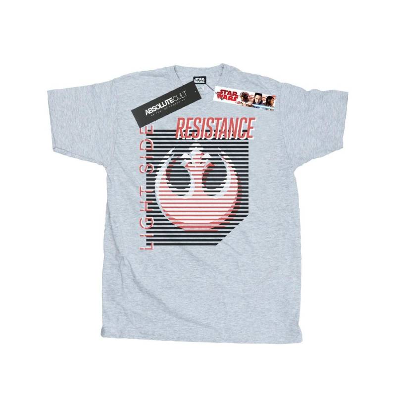 The Last Jedi Light Side Tshirt Herren Grau 3XL von STAR WARS