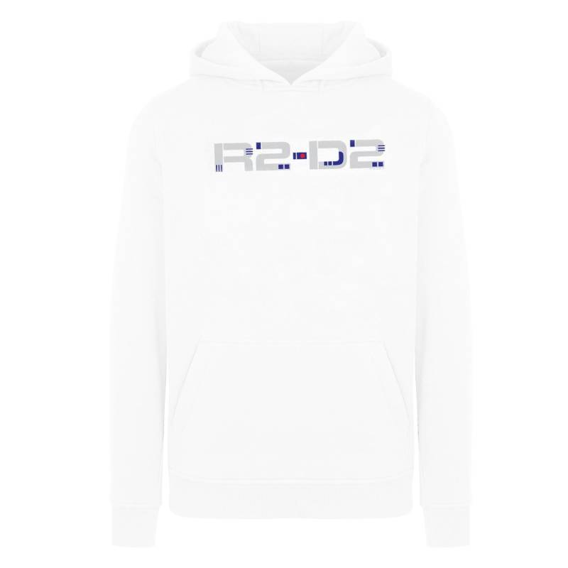 The Rise Of Skywalker R2d2 Text Logo Kapuzenpullover Mädchen Weiss 140/146 von STAR WARS