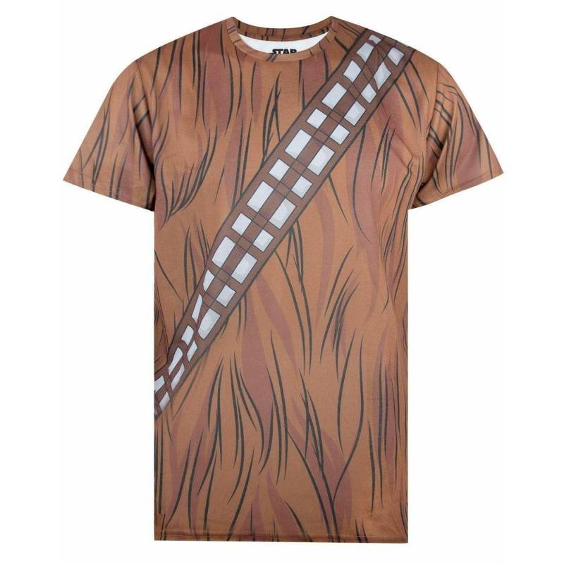 Tshirt Cosplay Herren Braun L von STAR WARS