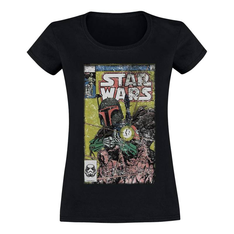 Tshirt Damen Schwarz XXL von STAR WARS