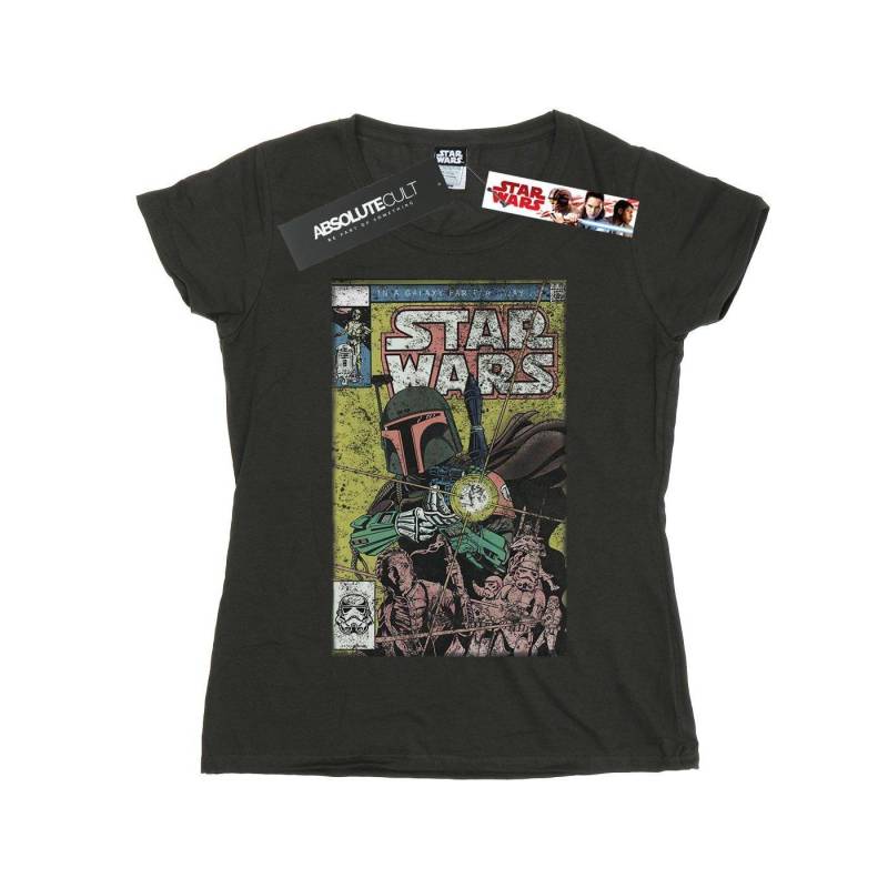 Tshirt Damen Taubengrau L von STAR WARS