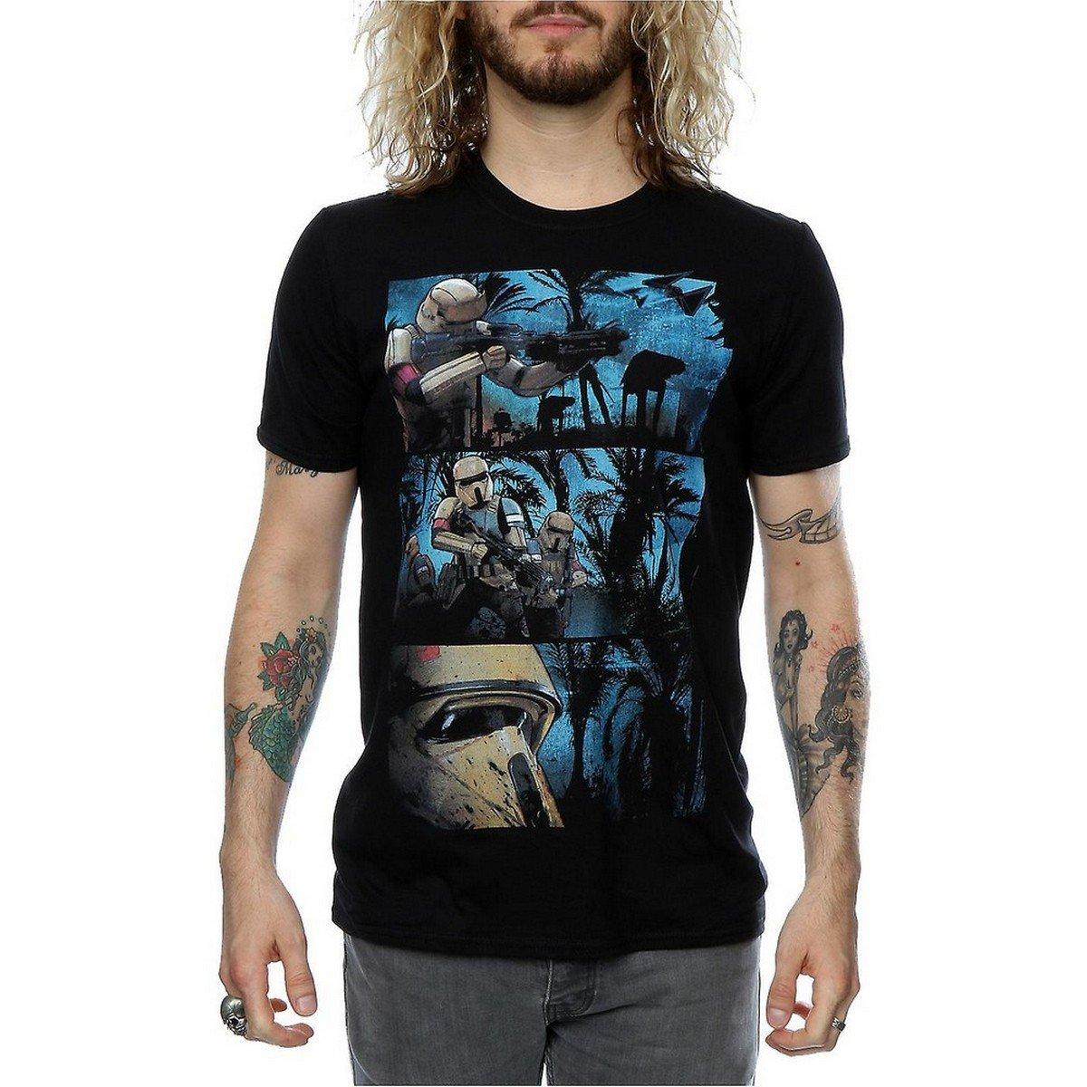 STAR WARS - TShirt, für Herren, Schwarz, Größe L von STAR WARS