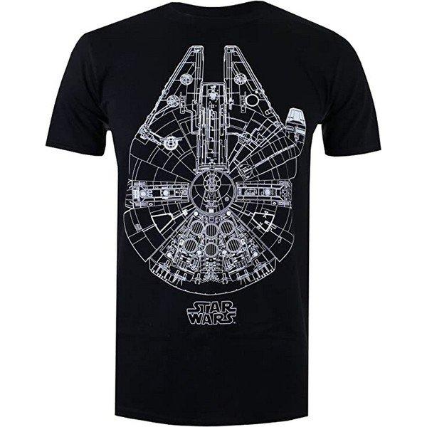 Tshirt Herren Schwarz XXL von STAR WARS