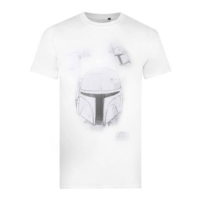 Tshirt Herren Weiss L von STAR WARS