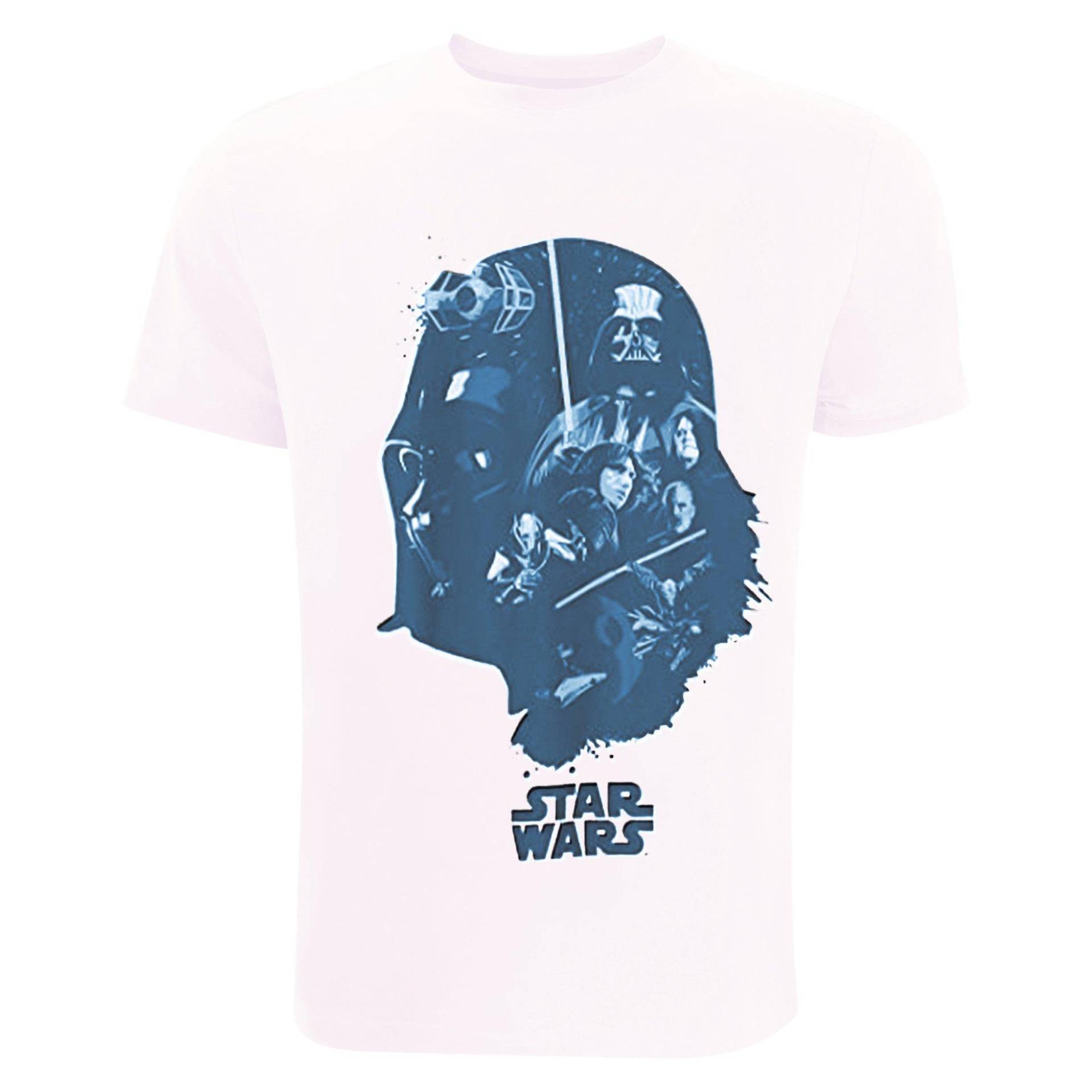 Tshirt Herren Weiss L von STAR WARS