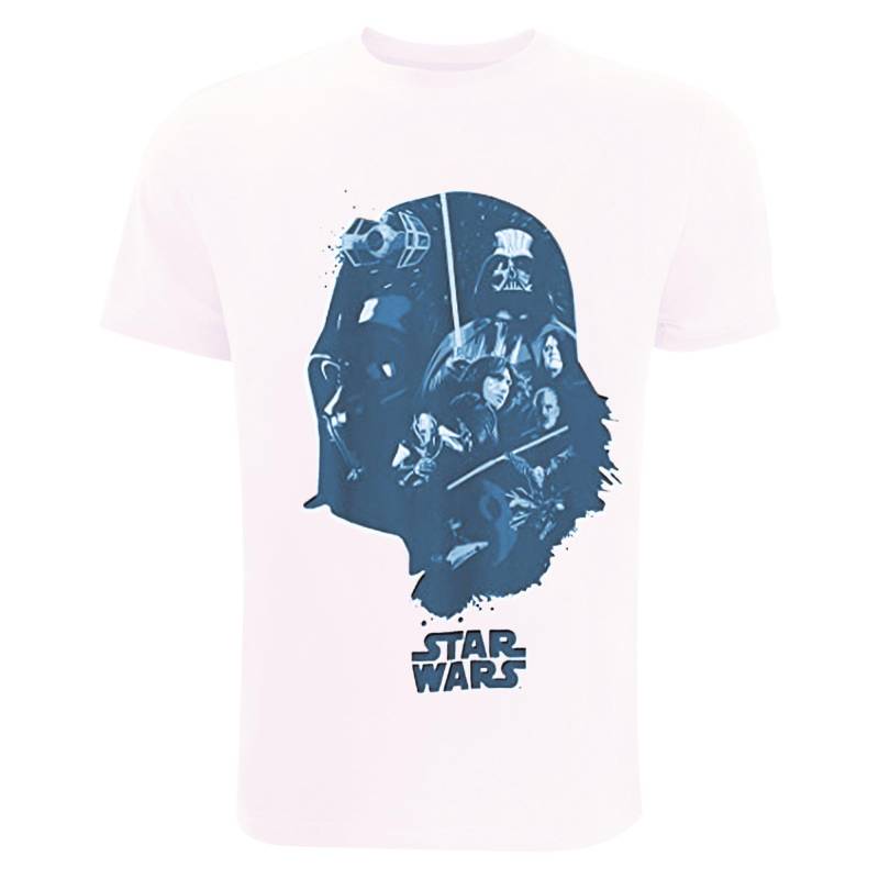 Tshirt Herren Weiss M von STAR WARS