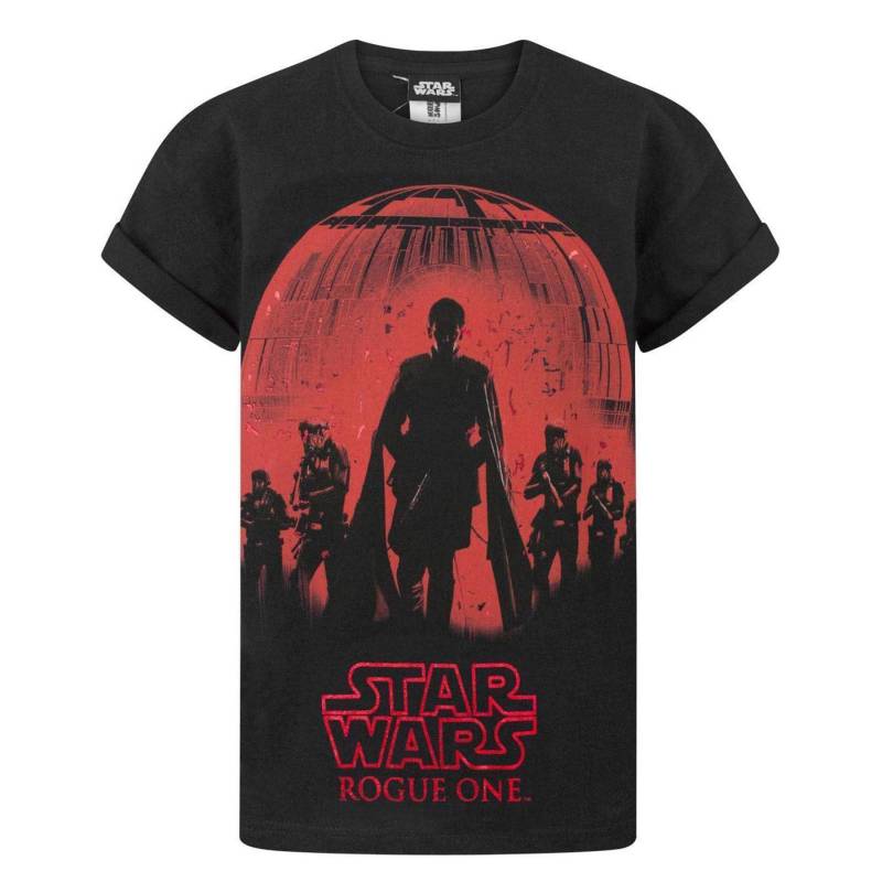 Tshirt Jungen Rot Bunt 128 von STAR WARS