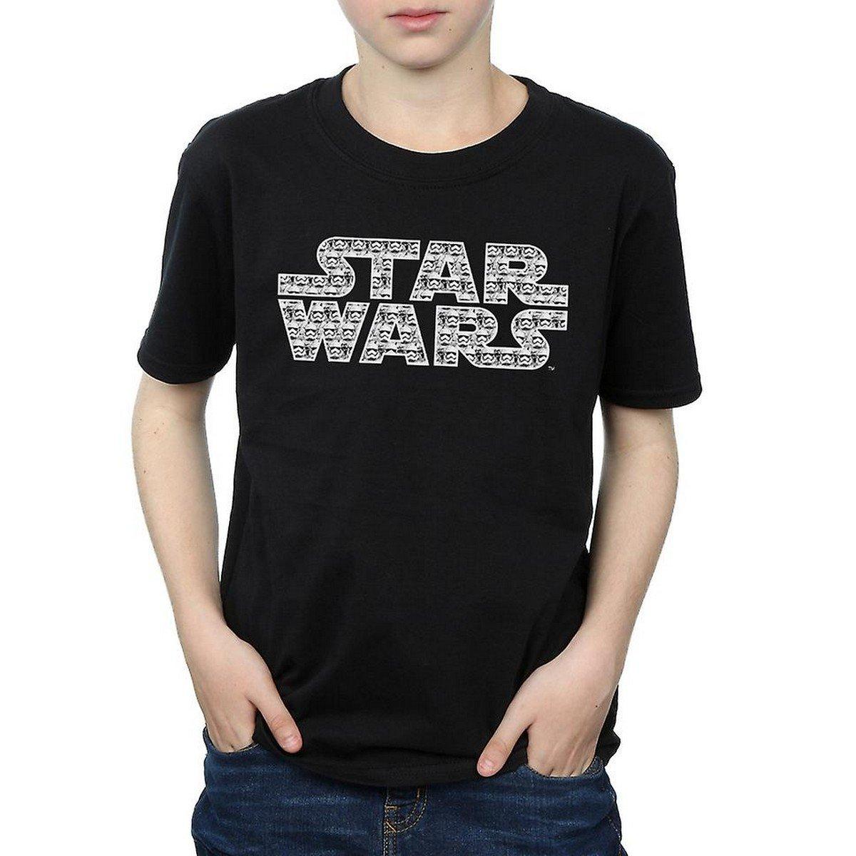 Tshirt Jungen Schwarz 116 von STAR WARS