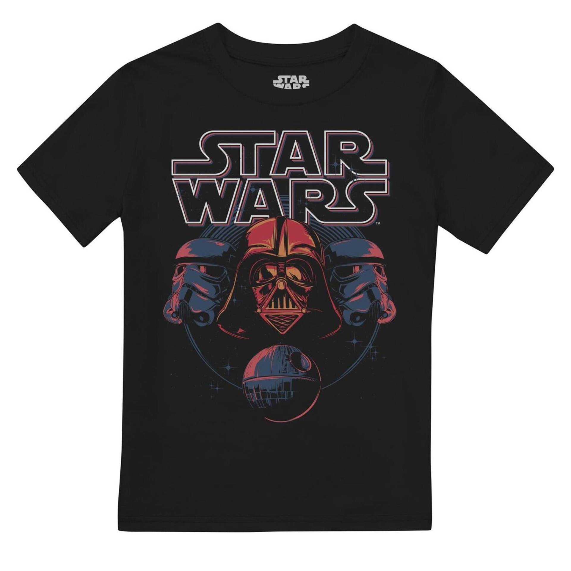 Tshirt Jungen Schwarz 128 von STAR WARS