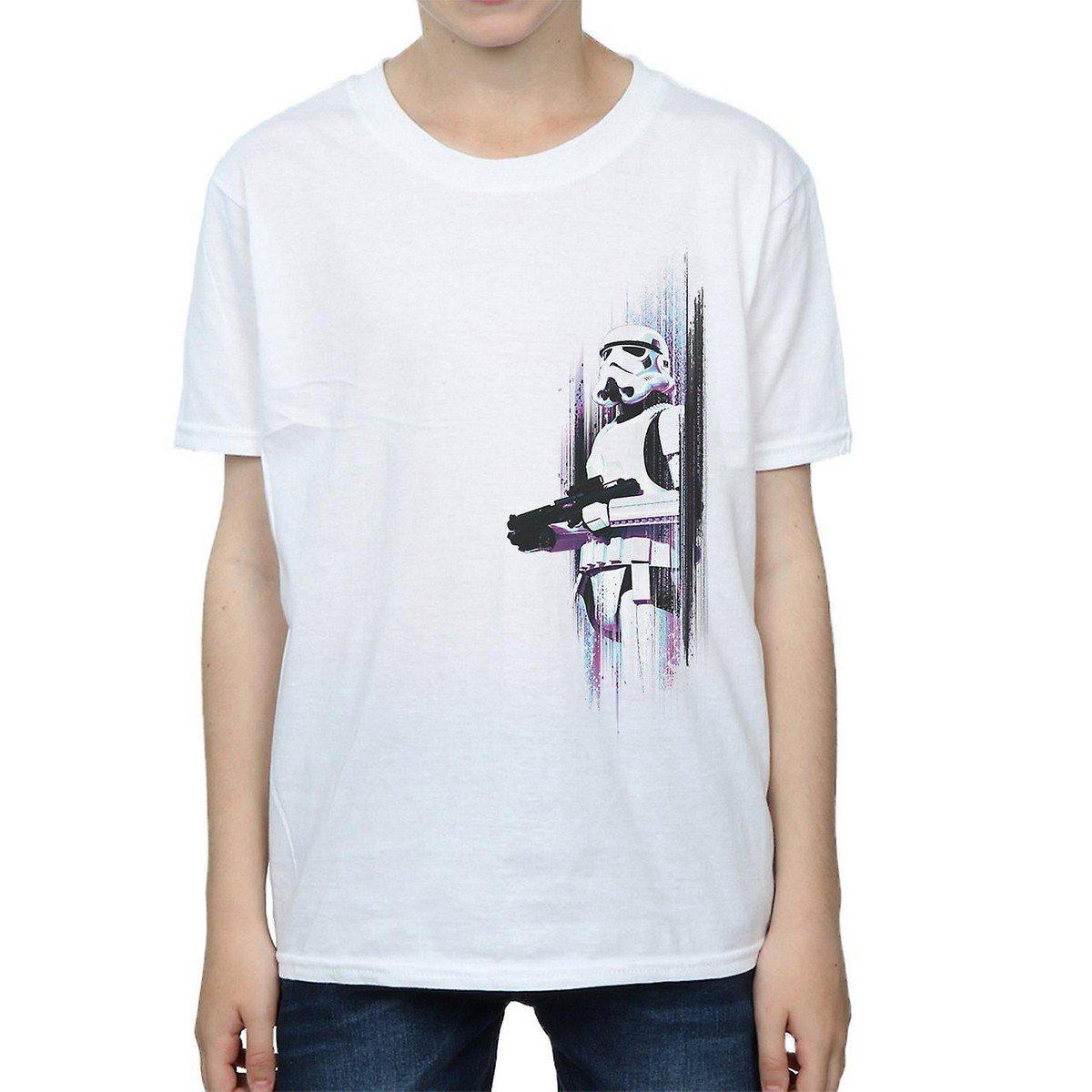 Tshirt Jungen Weiss 116 von STAR WARS